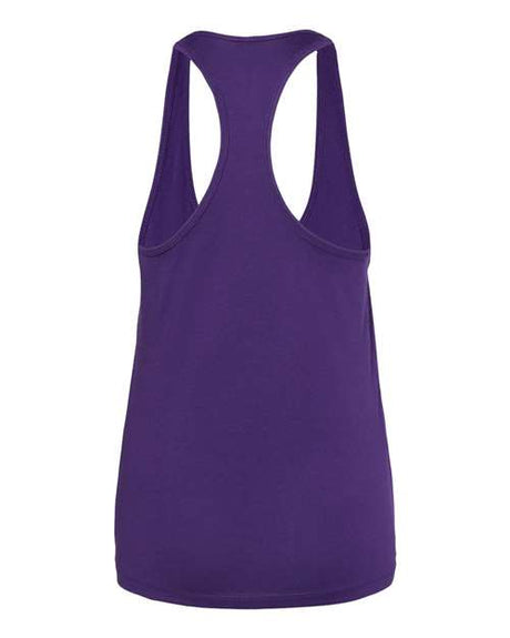 BELLA + CANVAS Women's Jersey Racerback Tank. BC6008 Womens Apparel Shirts & Tops