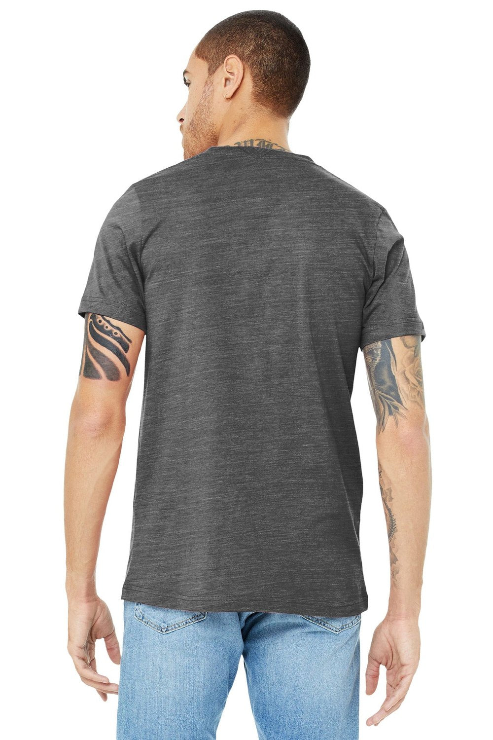 BELLA + CANVAS Men's Jersey Short Sleeve V-Neck Tee BC3005 1/2 Mens Apparel Shirts & Tops