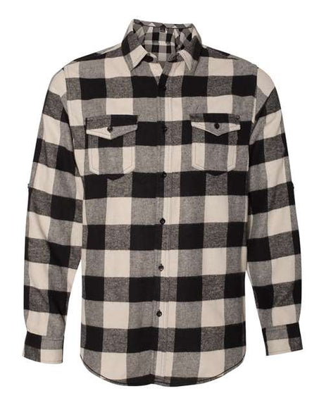 Burnside Men's Yarn-Dyed Long Sleeve Flannel Shirt Mens Apparel Shirts & Tops