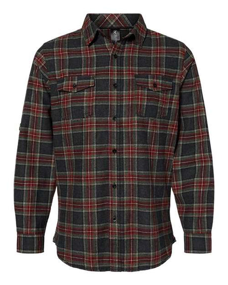 Burnside Men's Yarn-Dyed Long Sleeve Flannel Shirt Mens Apparel Shirts & Tops