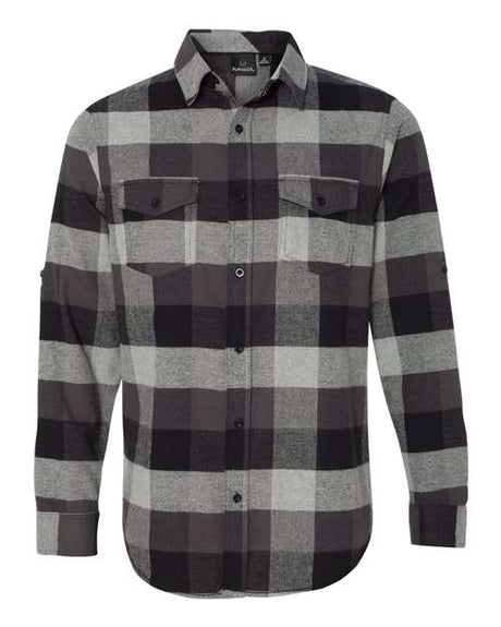 Burnside Men's Yarn-Dyed Long Sleeve Flannel Shirt Mens Apparel Shirts & Tops