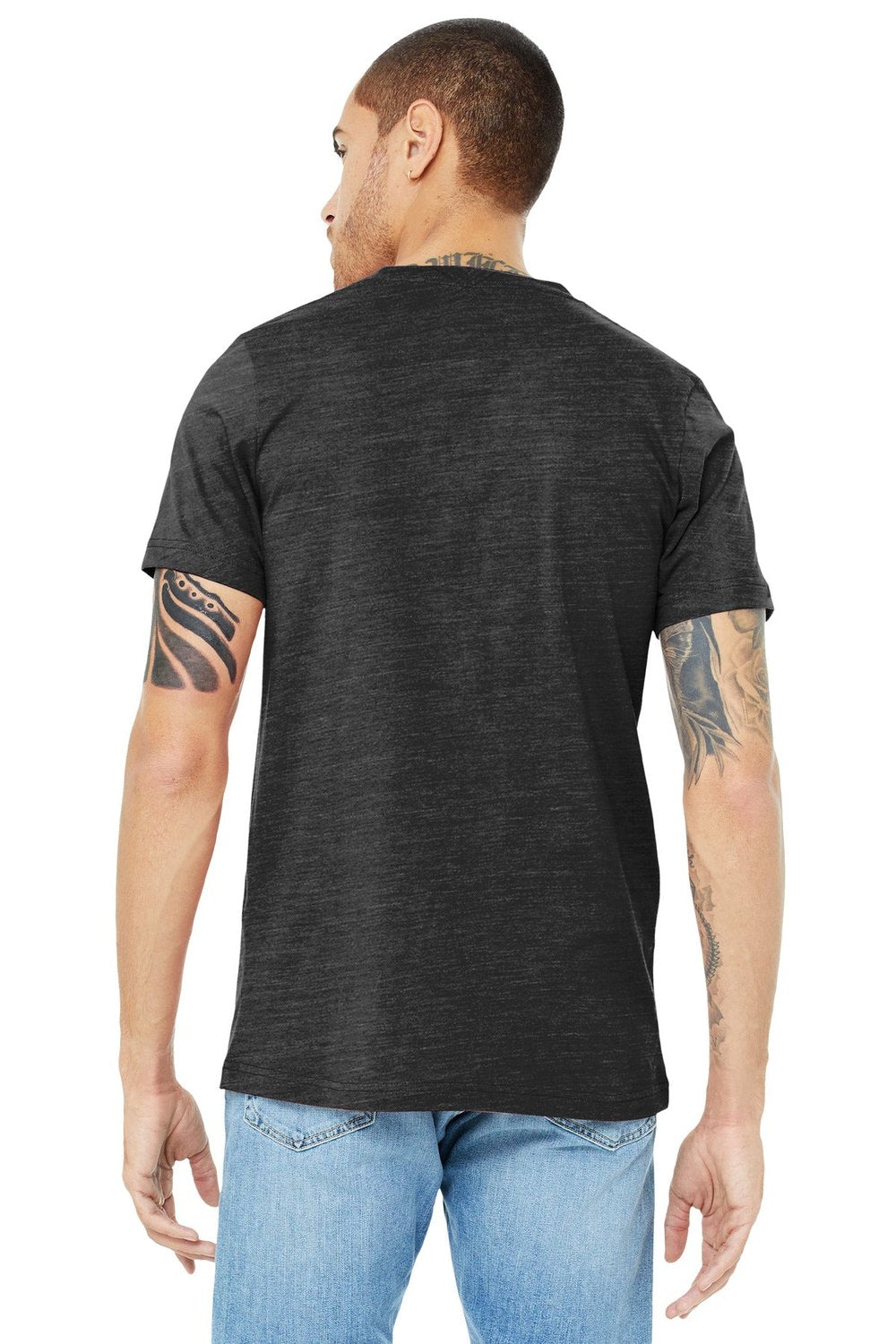 BELLA + CANVAS Men's Jersey Short Sleeve V-Neck Tee BC3005 1/2 Mens Apparel Shirts & Tops
