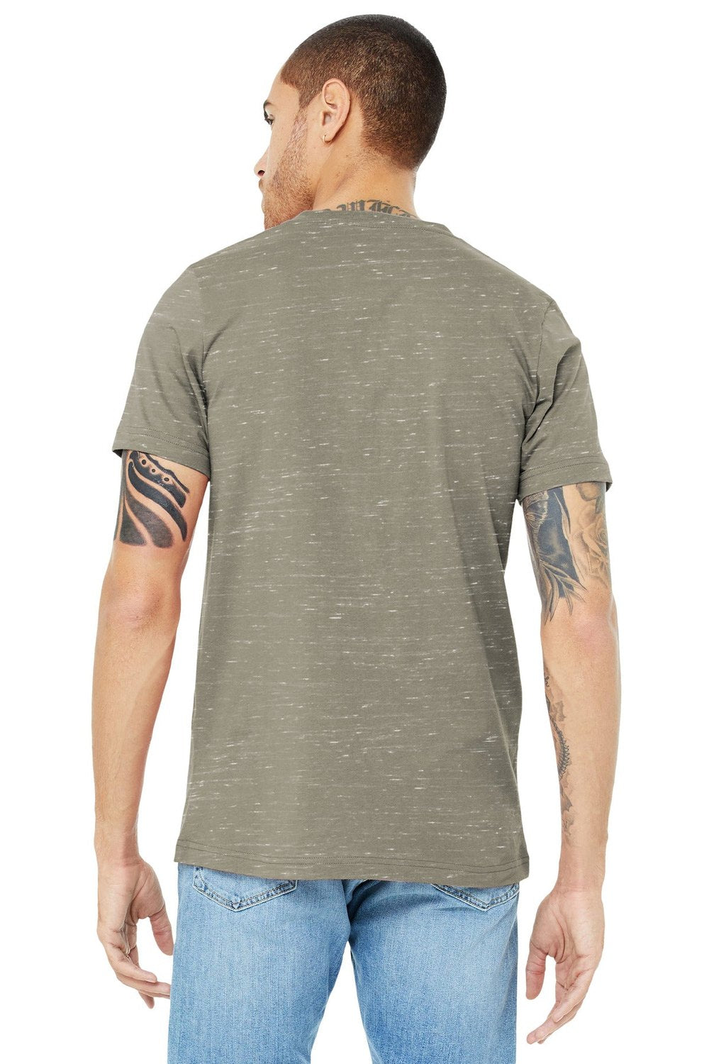 BELLA + CANVAS Men's Jersey Short Sleeve V-Neck Tee BC3005 1/2 Mens Apparel Shirts & Tops