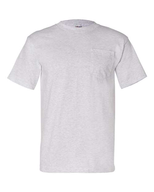 Bayside Men's USA-Made Pocket T-Shirt-1