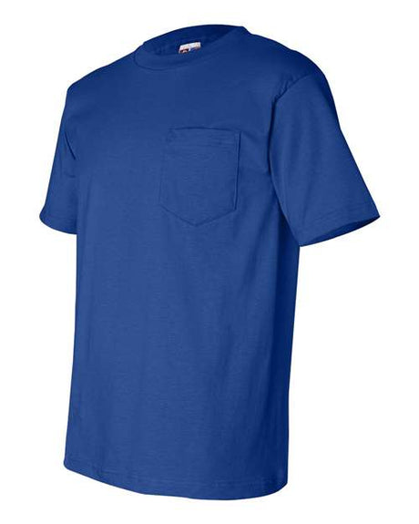 Bayside Men's USA-Made T-Shirt with a Pocket Bayside