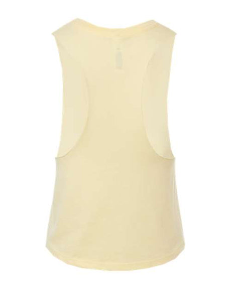 BELLA + CANVAS Women's Racerback Cropped Tank. BC6682 Womens Apparel Shirts & Tops
