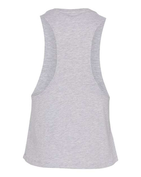 BELLA + CANVAS Women's Racerback Cropped Tank. BC6682 Womens Apparel Shirts & Tops