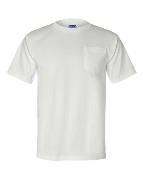 Bayside Men's Union-Made T-Shirt with a Pocket Mens Apparel Shirts & Tops