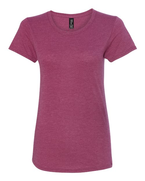Gildan Women's Softstyle Tri-Blend Short Sleeve Tee 6750L Womens Apparel Shirts & Tops