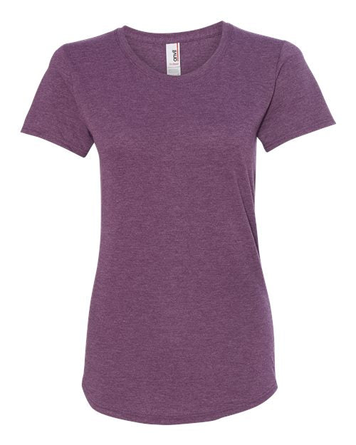 Gildan Women's Softstyle Tri-Blend Short Sleeve Tee 6750L Womens Apparel Shirts & Tops