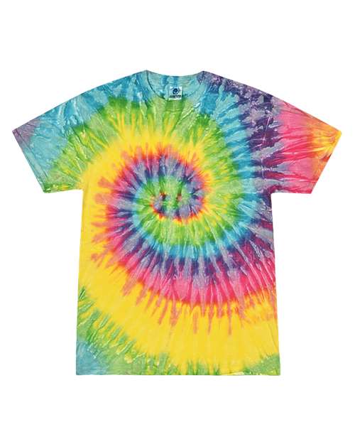 Colortone Men's Multi-Color Tie-Dyed T-Shirt Mens Apparel Shirts & Tops