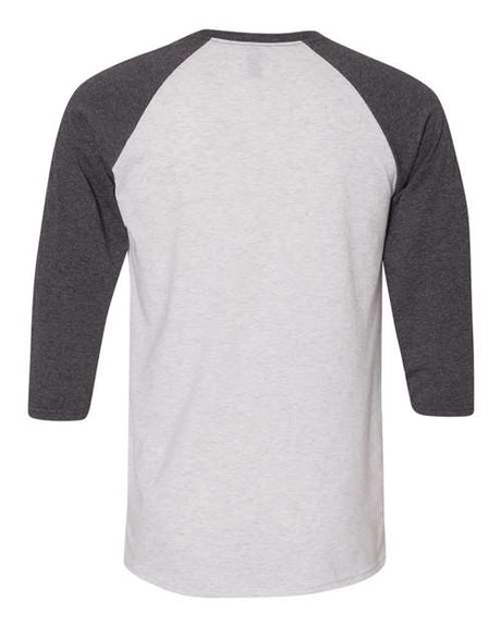 JERZEES Men's Triblend Three-Quarter Raglan Baseball T-Shirt Mens Apparel Shirts & Tops