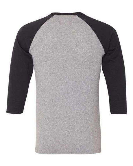 JERZEES Men's Triblend Three-Quarter Raglan Baseball T-Shirt Mens Apparel Shirts & Tops