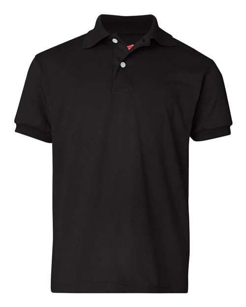 Hanes Youth Ecosmart Jersey Polo Youth Apparel Shirts & Tops