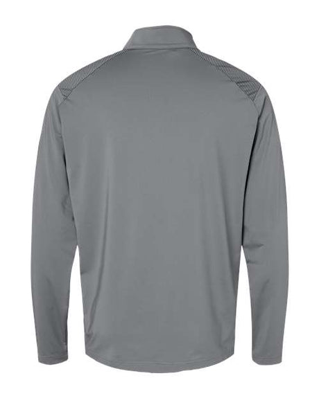 adidas Men's Shoulder Stripe Quarter-Zip Pullover Mens Apparel Sweatshirts & Fleece