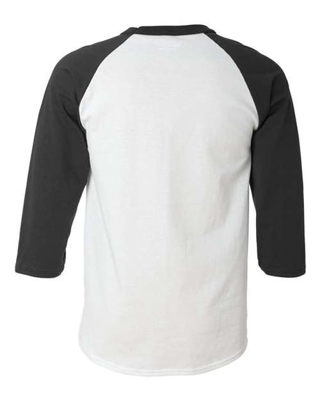Champion Men's Three-Quarter Raglan Sleeve Baseball T-Shirt Mens Apparel Shirts & Tops