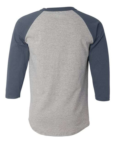 Champion Men's Three-Quarter Raglan Sleeve Baseball T-Shirt Mens Apparel Shirts & Tops