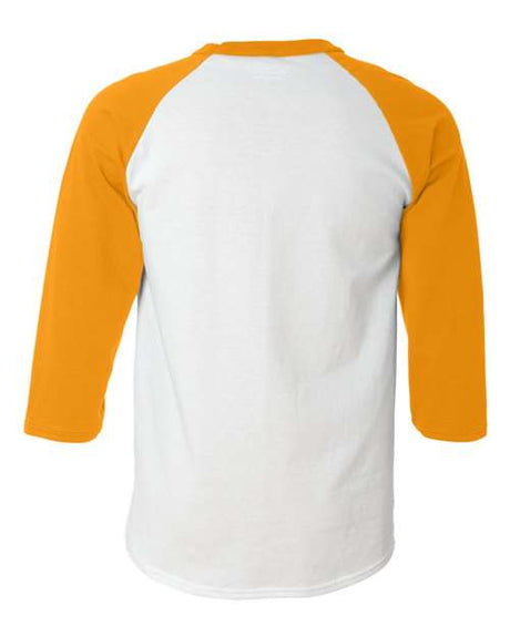 Champion Men's Three-Quarter Raglan Sleeve Baseball T-Shirt Mens Apparel Shirts & Tops