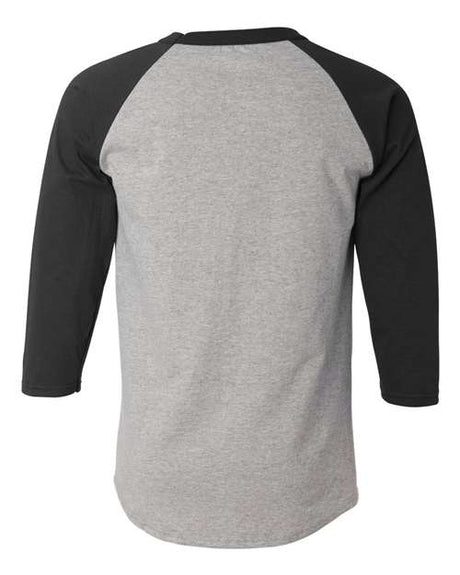 Champion Men's Three-Quarter Raglan Sleeve Baseball T-Shirt Mens Apparel Shirts & Tops