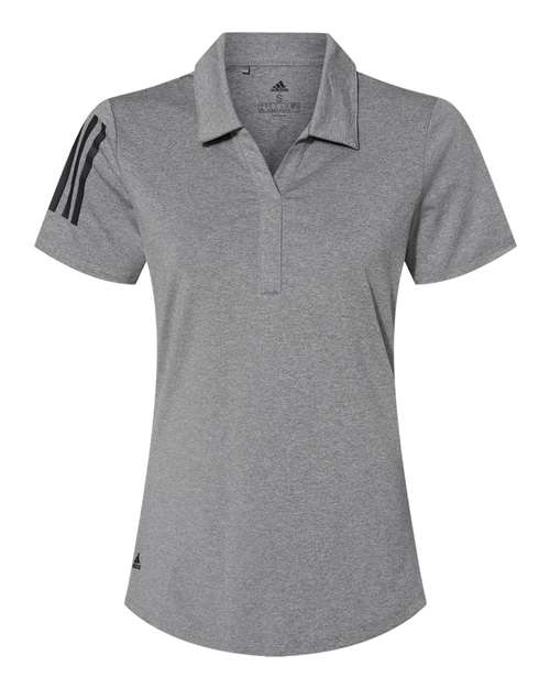 adidas Women's Floating 3-Stripes Polo-1