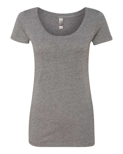 Next Level Women’s Triblend Scoop Neck T-Shirt-1