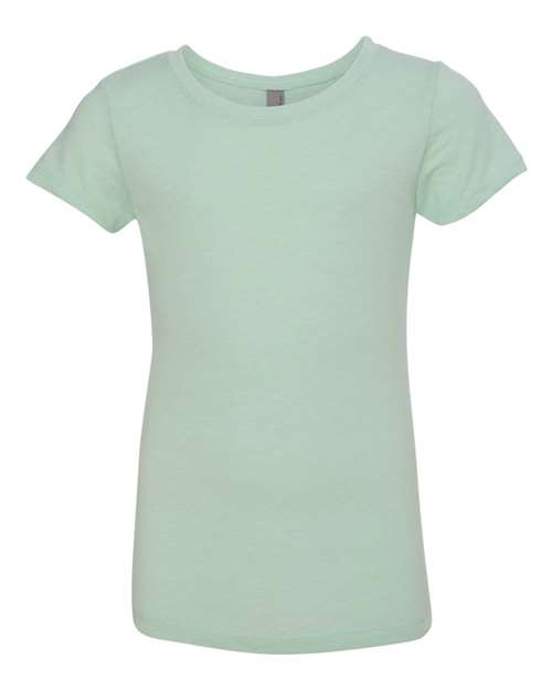 Next Level Girls’ Princess CVC Short Sleeve Crew Womens Apparel Shirts & Tops