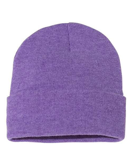 Sportsman Men's Solid 12" Cuffed Beanie Unisex Accessories Hats & Caps