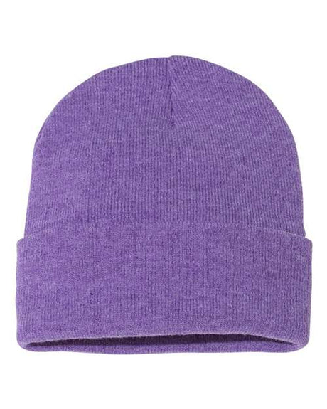 Sportsman Men's Solid 12" Cuffed Beanie Unisex Accessories Hats & Caps