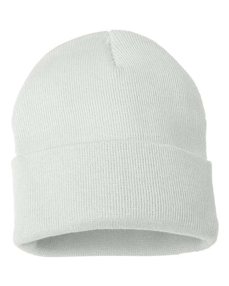 Sportsman Men's Solid 12" Cuffed Beanie Unisex Accessories Hats & Caps