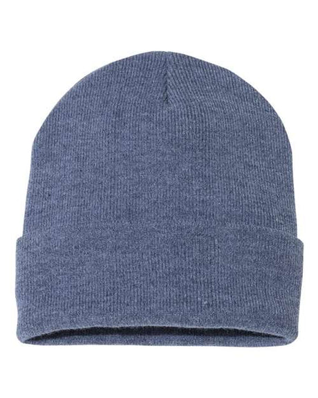 Sportsman Men's Solid 12" Cuffed Beanie Unisex Accessories Hats & Caps