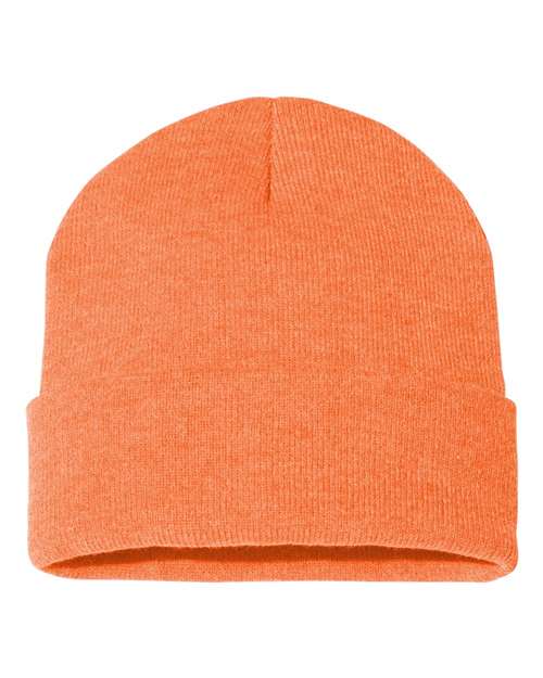 Sportsman Men's Solid 12" Cuffed Beanie Unisex Accessories Hats & Caps