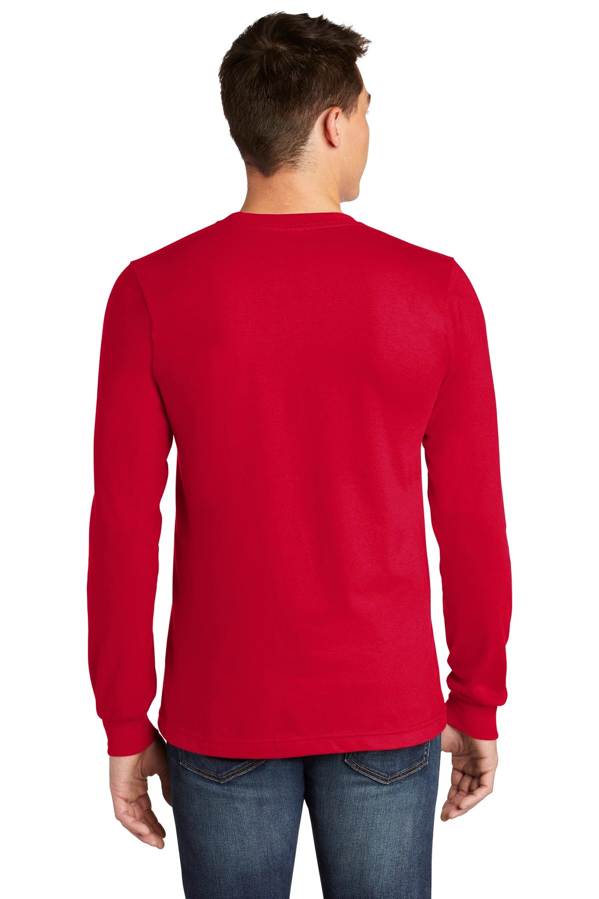 American Apparel Men's Fine Jersey Long Sleeve T-Shirt. 2007W Mens Apparel Shirts & Tops