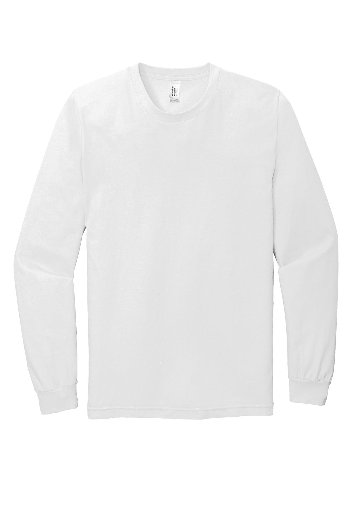 American Apparel Men's Fine Jersey Long Sleeve T-Shirt. 2007W Mens Apparel Shirts & Tops