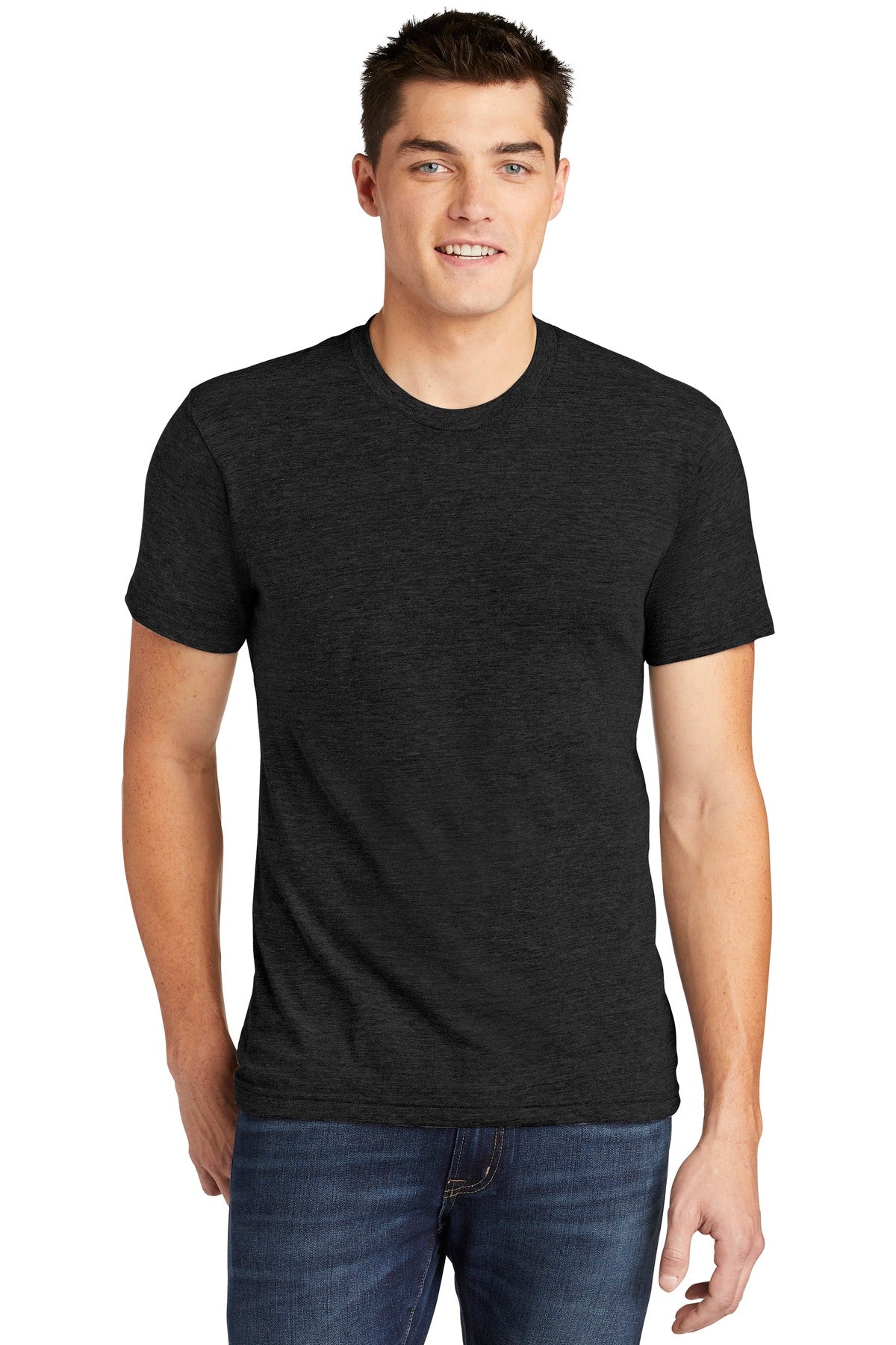 American Apparel Men's Tri-Blend Short Sleeve Track T-Shirt Mens Apparel Shirts & Tops