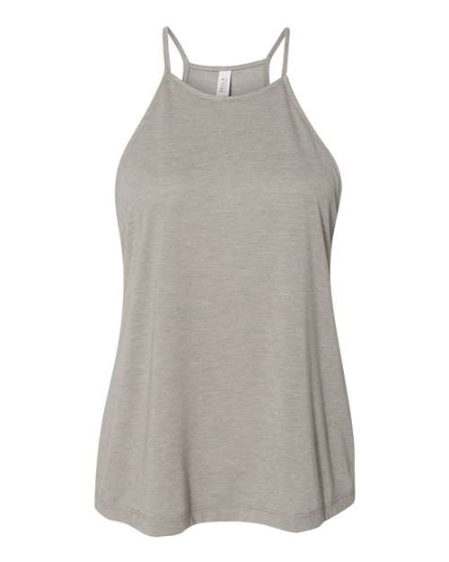 BELLA + CANVAS Women's Flowy High-Neck Tank Womens Apparel Shirts & Tops
