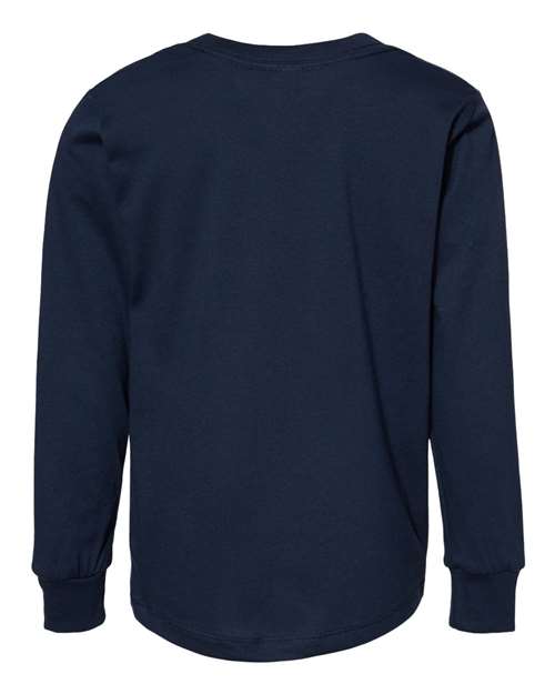 BELLA + CANVAS Toddler Jersey Long Sleeve Tee BC3501T Youth Apparel Infant & Toddler