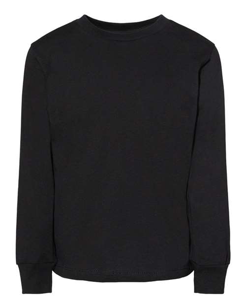 BELLA + CANVAS Toddler Jersey Long Sleeve Tee BC3501T Youth Apparel Infant & Toddler