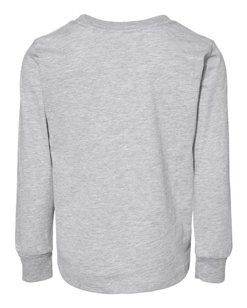 BELLA + CANVAS Toddler Jersey Long Sleeve Tee BC3501T Youth Apparel Infant & Toddler