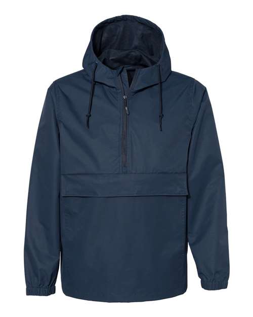 Independent Trading Co. Men's Nylon Anorak Jacket Mens Apparel Jackets & Vests