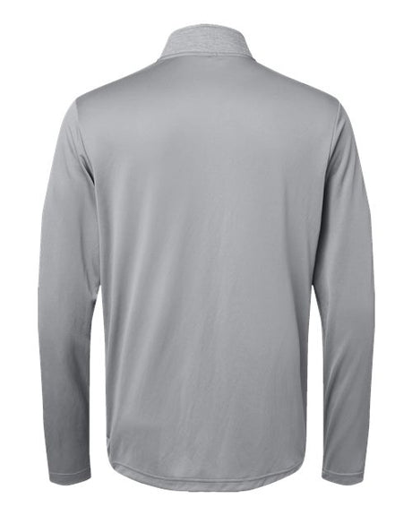 adidas Men's Heather Block Print Quarter-Zip Pullover Mens Apparel Sweatshirts & Fleece