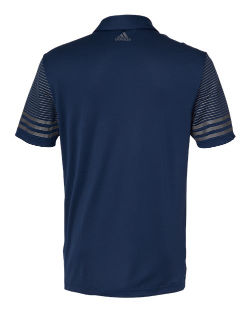 Adidas Men's Striped Sleeve Polo-2