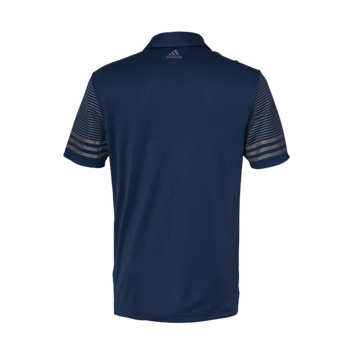 Adidas Men's Striped Sleeve Polo-2