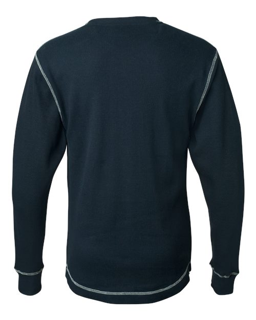 J. America Men's Vintage Thermal Long Sleeve T-Shirt Mens Apparel Shirts & Tops