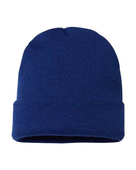 Cap America Men's USA-Made 12" Cuffed Beanie Unisex Accessories Hats & Caps