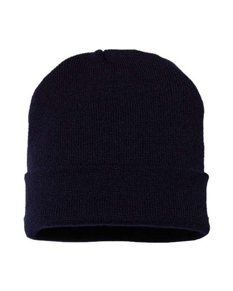 Cap America Men's USA-Made 12" Cuffed Beanie Unisex Accessories Hats & Caps