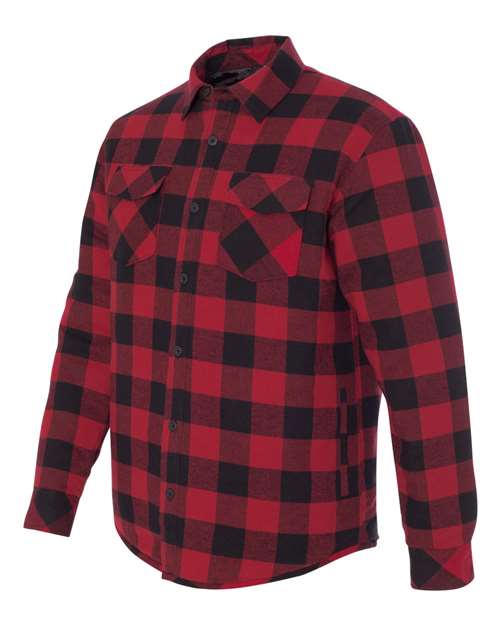 Burnside Quilted Flannel Jacket Mens Apparel Jackets & Vests