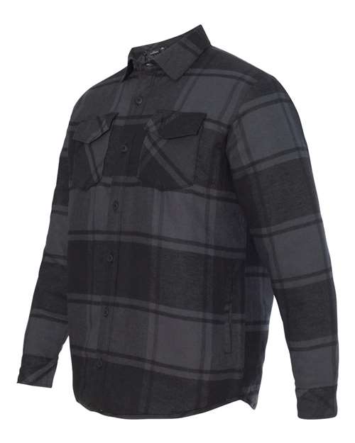 Burnside Quilted Flannel Jacket Mens Apparel Jackets & Vests