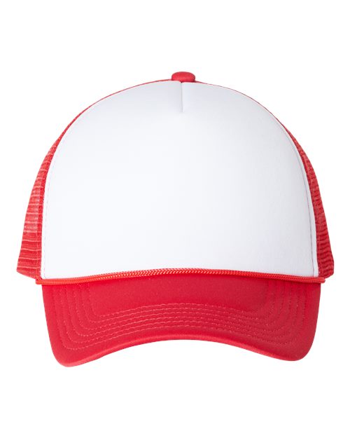 Valucap Men's Foam Mesh-Back Trucker Cap Unisex Accessories Hats & Caps