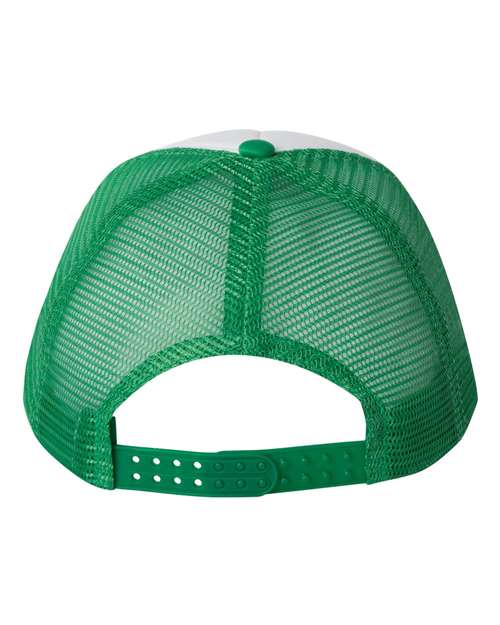 Valucap Men's Foam Mesh-Back Trucker Cap Unisex Accessories Hats & Caps