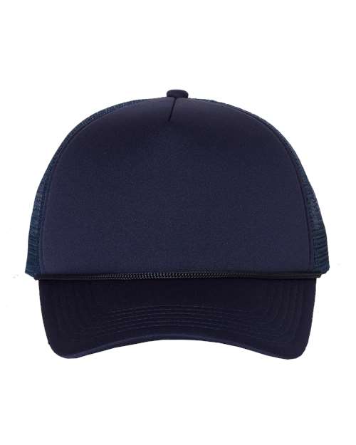 Valucap Men's Foam Mesh-Back Trucker Cap Unisex Accessories Hats & Caps